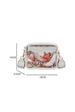Load image into Gallery viewer, White Clear Crossbody Bag