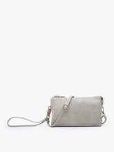Load image into Gallery viewer, Riley 3 Compartment Crossbody/Wristlet (6 Colors)