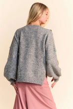 Load image into Gallery viewer, Kinsley Embroidered Floral Sweater