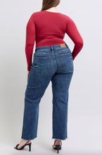 Load image into Gallery viewer, Bestseller! Wide Leg Frayed Hem Jeans