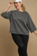 Load image into Gallery viewer, Raegan 3/4 Sleeve Crewneck Top