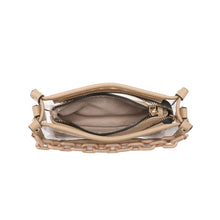 Load image into Gallery viewer, Jessica Clear Crossbody in Dark Brown