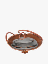 Load image into Gallery viewer, Vonnie Straw Crossbody with Tassel