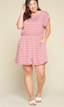 Load image into Gallery viewer, Chloe Striped Romper