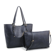 Load image into Gallery viewer, Iris 2-in-1 Tote Bag in Brown