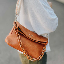 Load image into Gallery viewer, Gwen Fold-over Clutch Crossbody (2 Colors)