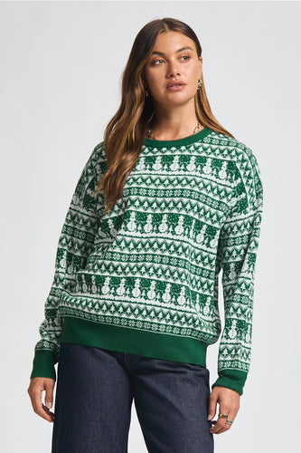 Christie Snowman Sweater