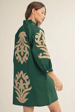 Load image into Gallery viewer, Baroque Beauty Appliqué Dress