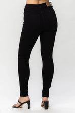 Load image into Gallery viewer, Tummy Control Black Skinny Jeans