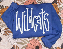 Load image into Gallery viewer, Wildcats Sweatshirt in Blue or White