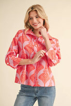 Load image into Gallery viewer, Restocked! Amelia Fan Print Top