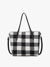 Load image into Gallery viewer, Ingrid Tote w/ Zipper Closure (2 Colors)