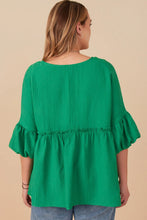 Load image into Gallery viewer, Toni V-Neck Puff Sleeve Top