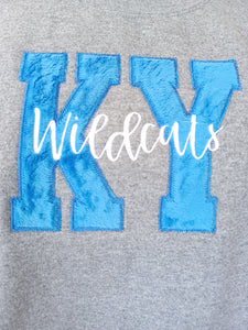 UK Embroidered Applique Sweatshirt