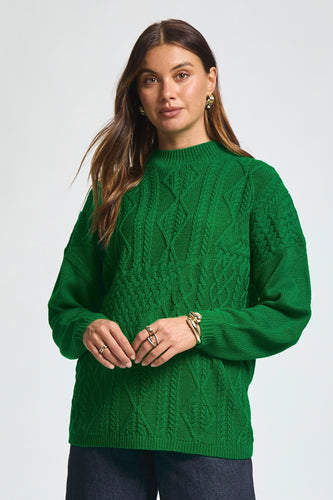 Amelia Green Festive Holiday Sweater