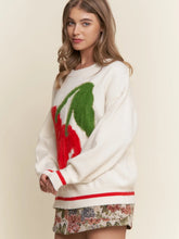 Load image into Gallery viewer, Harper Fuzzy Cherry Bomb Sweater