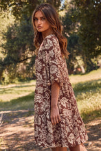 Load image into Gallery viewer, Kelly Boho Print Babydoll Dress