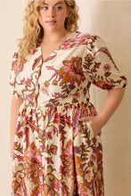 Load image into Gallery viewer, Ophelia Floral Button Front Maxi Dress