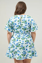 Load image into Gallery viewer, Hadley Floral Flouncy Mini Dress