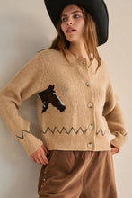 Load image into Gallery viewer, Horse Point Knit Cardigan