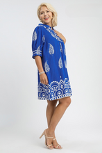 Load image into Gallery viewer, Shelby Mandala Print Dress