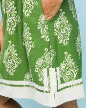 Load image into Gallery viewer, Frankie Abstract Print Dress with Contrast Trim