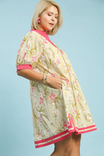 Load image into Gallery viewer, Emerson Floral Print Dress in Butter