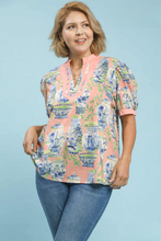 Load image into Gallery viewer, Restocked! Bella Garden Party Top