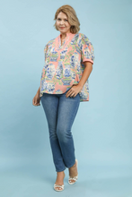 Load image into Gallery viewer, Restocked! Bella Garden Party Top