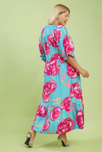 Load image into Gallery viewer, Elaine Floral Midi Dress