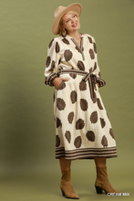 Load image into Gallery viewer, New Color! Sami Botanical Print Belted Midi