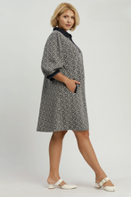 Load image into Gallery viewer, Nina Mixed Media A-Line Dress