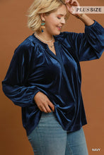 Load image into Gallery viewer, Midnight in Velvet Top