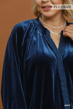 Load image into Gallery viewer, Midnight in Velvet Top