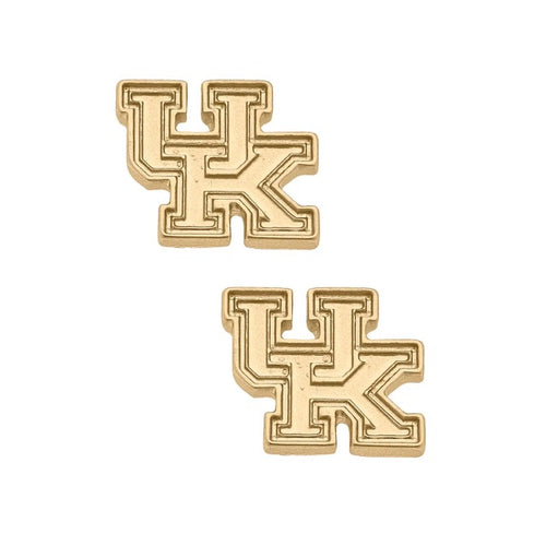 University of Kentucky UK Stud Earrings