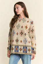Load image into Gallery viewer, Gina Multi Pattern Soft Knit Sweater