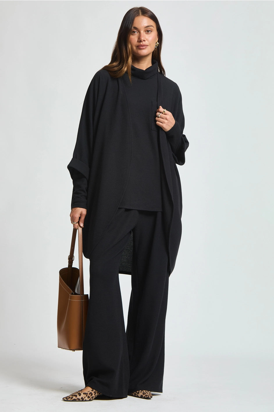 Cheyenne 3-Piece Set in Black