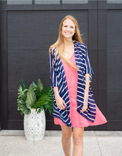 Load image into Gallery viewer, Navy Striped Emma Top