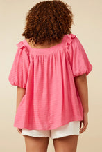 Load image into Gallery viewer, Penny Square Neck Ruffle Trim Top