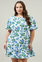 Load image into Gallery viewer, Hadley Floral Flouncy Mini Dress