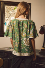 Load image into Gallery viewer, Garden Party Botanical Top
