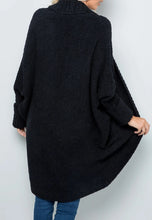 Load image into Gallery viewer, Peyton Cocoon Cardigan in Black