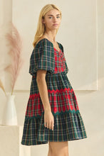 Load image into Gallery viewer, Dinah Mixed Plaid Dress