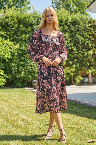 Karmen Pink Floral Maxi