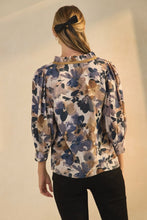 Load image into Gallery viewer, Lana Floral Print V-Neck 3/4 Sleeve Top