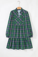 Load image into Gallery viewer, Blake Plaid Shift Dress