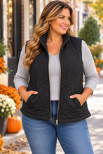 Load image into Gallery viewer, Wanderlight Quilted Vest in Black