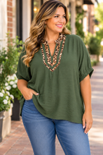 Load image into Gallery viewer, Wild Side Leopard Trim Top