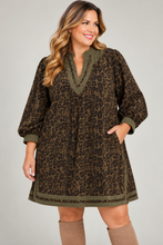 Load image into Gallery viewer, Wild at Heart Leopard Dress