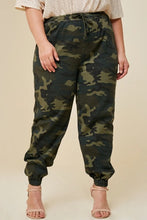 Load image into Gallery viewer, Preloved* Hayden Camo Drawstring Joggers - 2X (18/20)